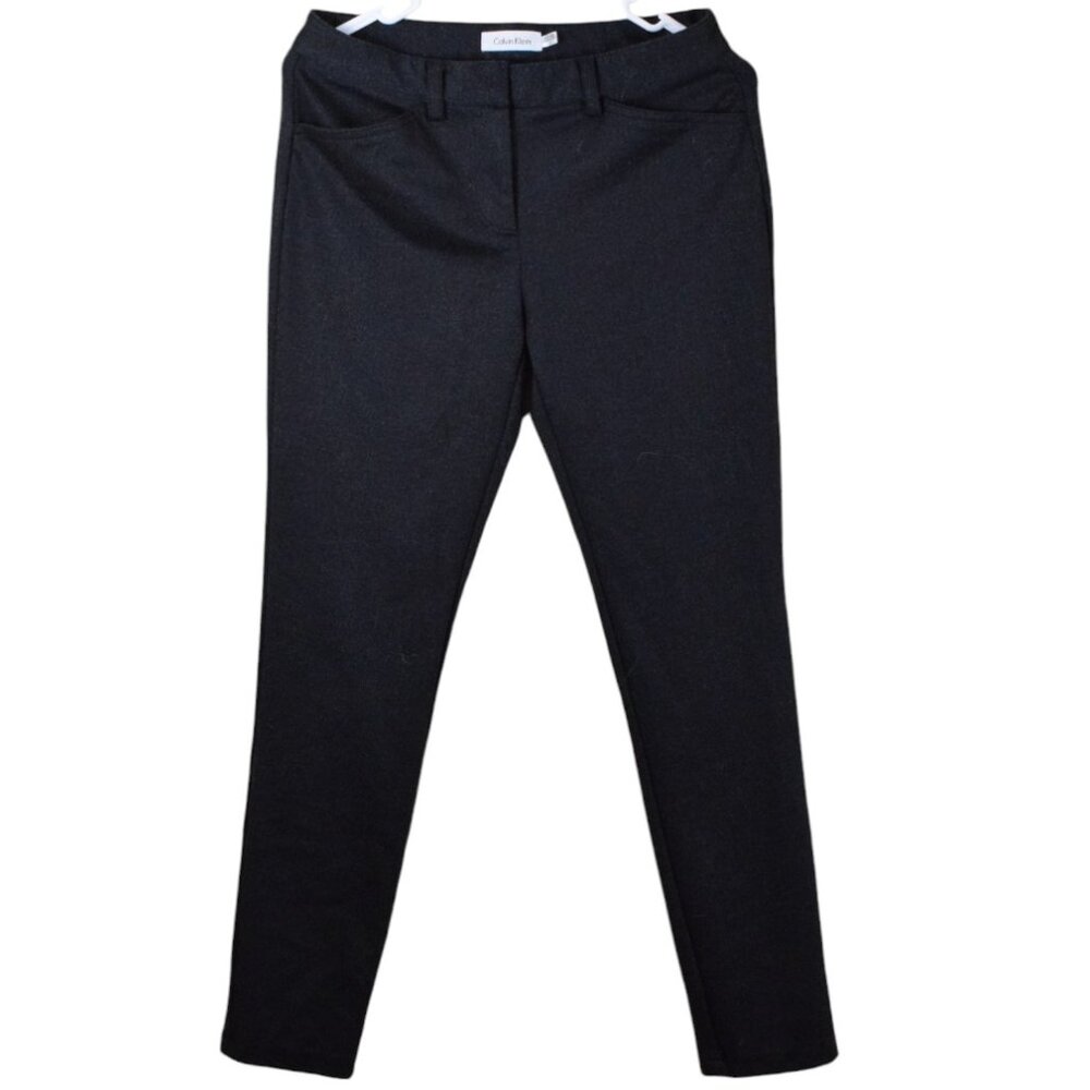 Calvin Klein Women's Classic Career Dress Pants Business Casual Work Trousers 4